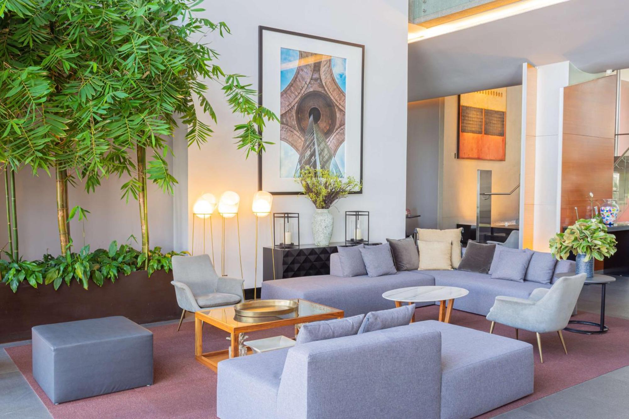 ホテル Nh コレクション メキシコ シティ サンタフェ メキシコシティ エクステリア 写真 The lobby of the hotel
